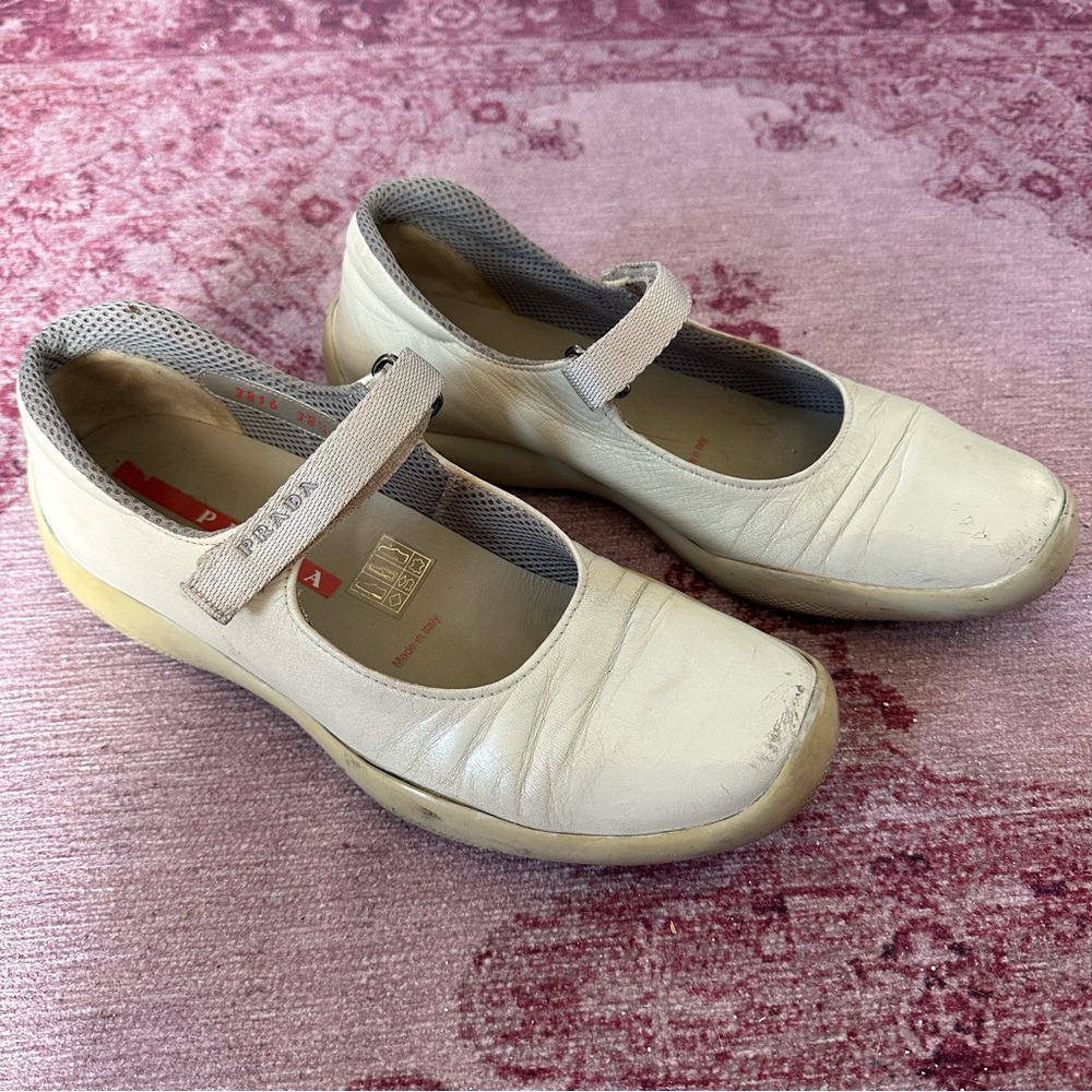 Prada Sport Mary Jane Sneakers